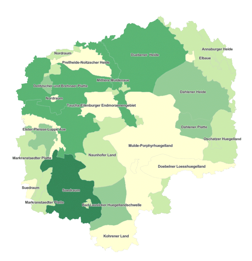 Landschaftskarte